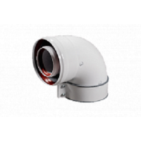 Отвод коаксиальный Baxi 90° 60/100 мм (кроме ECO Classic / ECO Nova) MT71410142