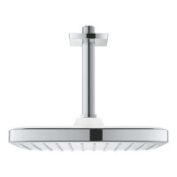 Верхний душ GROHE Tempesta 250 Cube с потолочным кронштейном 142 мм хром 26688000