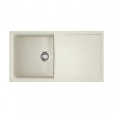 Кухонная мойка Omoikiri Yasugata 100-WH Tetogranit 100x50 см белый 4993847