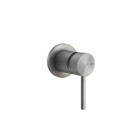 Смеситель встраиваемый однорычажный Gessi Shower316 внешняя часть шлифованная сталь 54019#239