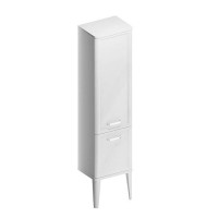Пенал напольный/подвесной Kerama Marazzi Pompei 150 см белый глянцевый PO.M.150\WHT