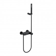 Смеситель для ванны Boheme Stick Linea с душевым комплектом черный 123-BB.3 Смеситель для ванны Boheme Stick Linea с душевым комплектом черный 123-BB.3