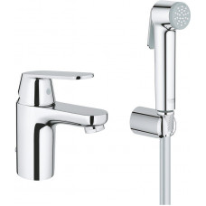 Смеситель для раковины GROHE Eurosmart Cosmopolitan с гигиеническим душем хром 23125000