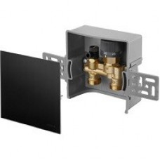 Набор терморегулятора Oventrop Unibox E RTL 20-40 °C черное стекло 1022761 Набор терморегулятора Oventrop Unibox E RTL 20-40 °C черное стекло 1022761