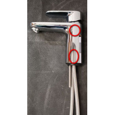 Смеситель для раковины Hansgrohe Vernis Blend 70 со сливным гарнитуром 71559000