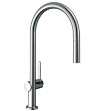 Смеситель для кухни hansgrohe Talis M54 с выдвижным изливом и sBox 72803000