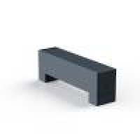 Конвектор напольный Gekon Level U/FMC 230x1000x230 мм RAL 7024 GLUF1.02310023/FMC/RAL7024_mat