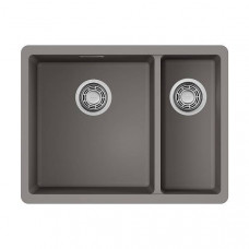 Кухонная мойка Omoikiri Kata 55-2-U-GR Artgranit 55x42 см leningrad grey 4993390 Кухонная мойка Omoikiri Kata 55-2-U-GR Artgranit 55x42 см leningrad grey 4993390