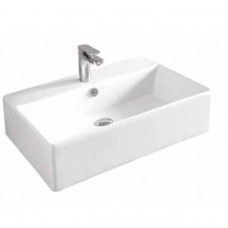 Раковина Artceram QUADRO 65х48 см 1 отв. белая QUL003 01 00