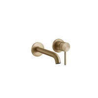 Смеситель для раковины Gessi 316 встраиваемый Warm Bronze Brushed PVD 54086#726