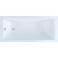 Ванна акриловая Aquanet Bright 170x70 см с каркасом и сливом-переливом 00267835