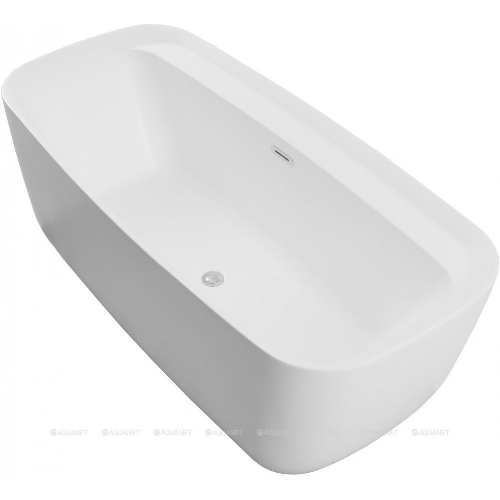 Ванна акриловая Aquanet Family Fine 1700x780 мм со сливом-переливом белый матовый 95778-MW