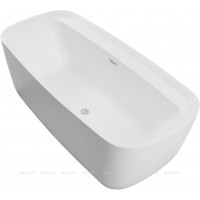 Ванна акриловая Aquanet Family Fine 1700x780 мм со сливом-переливом белый матовый 95778-MW