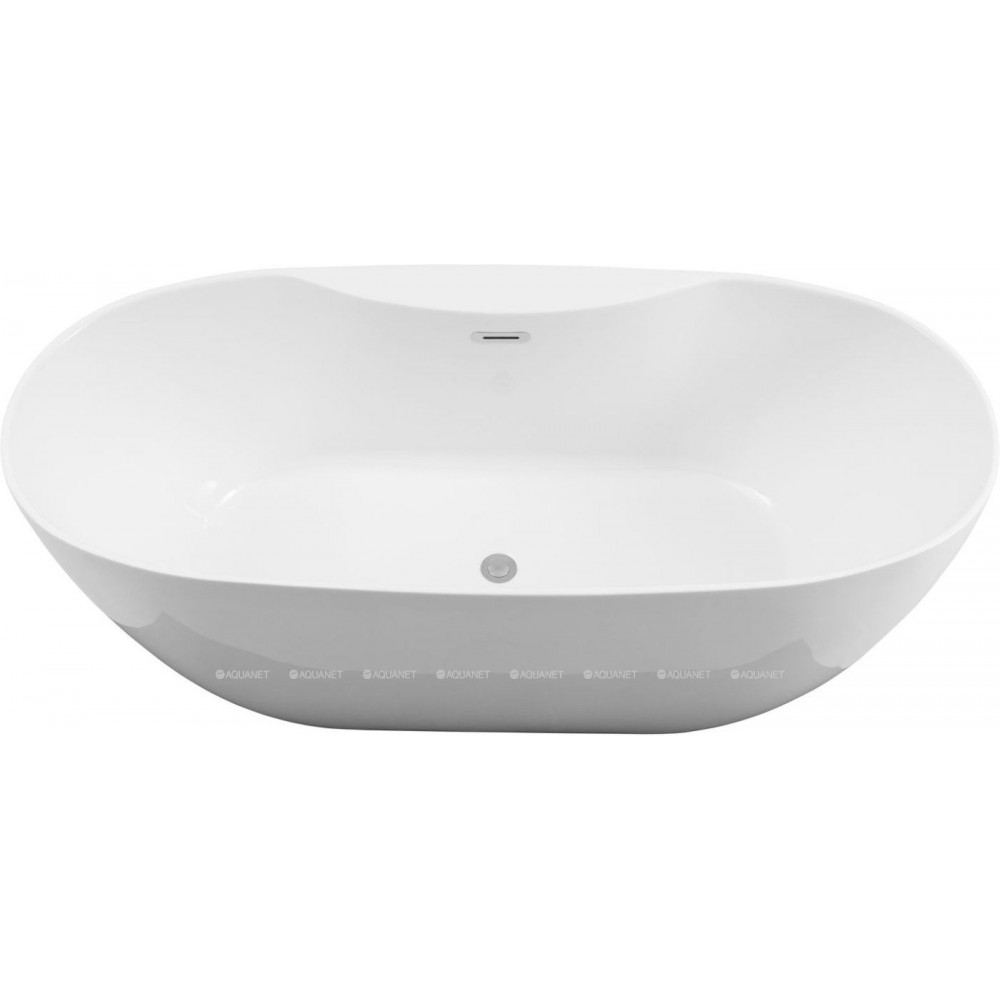 Ванна акриловая Aquanet Family Sweet 1700x780 мм со сливом-переливом белый глянец 155778-GW