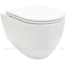 Унитаз подвесной Allen Brau Reality Rimless без сиденья 530x365 мм белый 4.32006.20