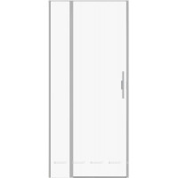 Душевая дверь в нишу Allen Brau Priority 900 мм стекло Optiwhite серебро 3.31002.BA