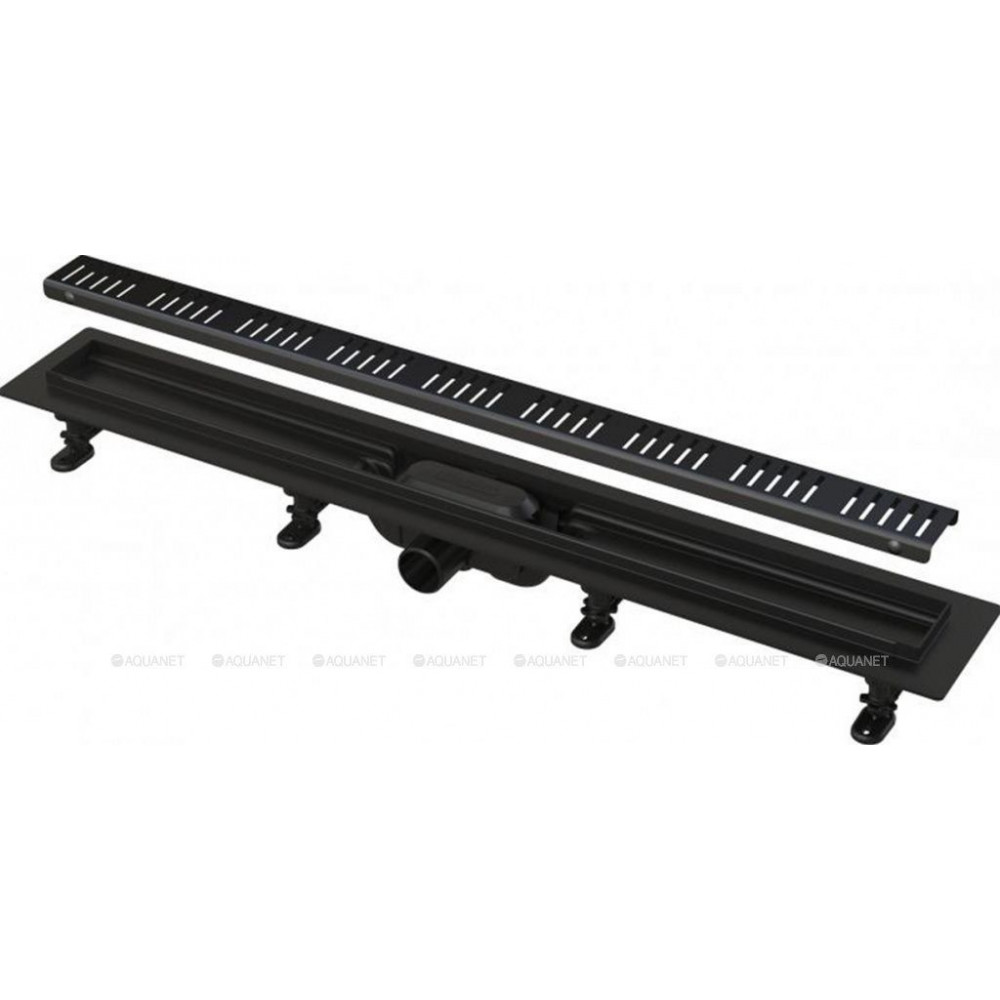Водоотводящий желоб AlcaPlast APZ10BLACK-650M черный матовый 650 мм APZ10BLACK-650M