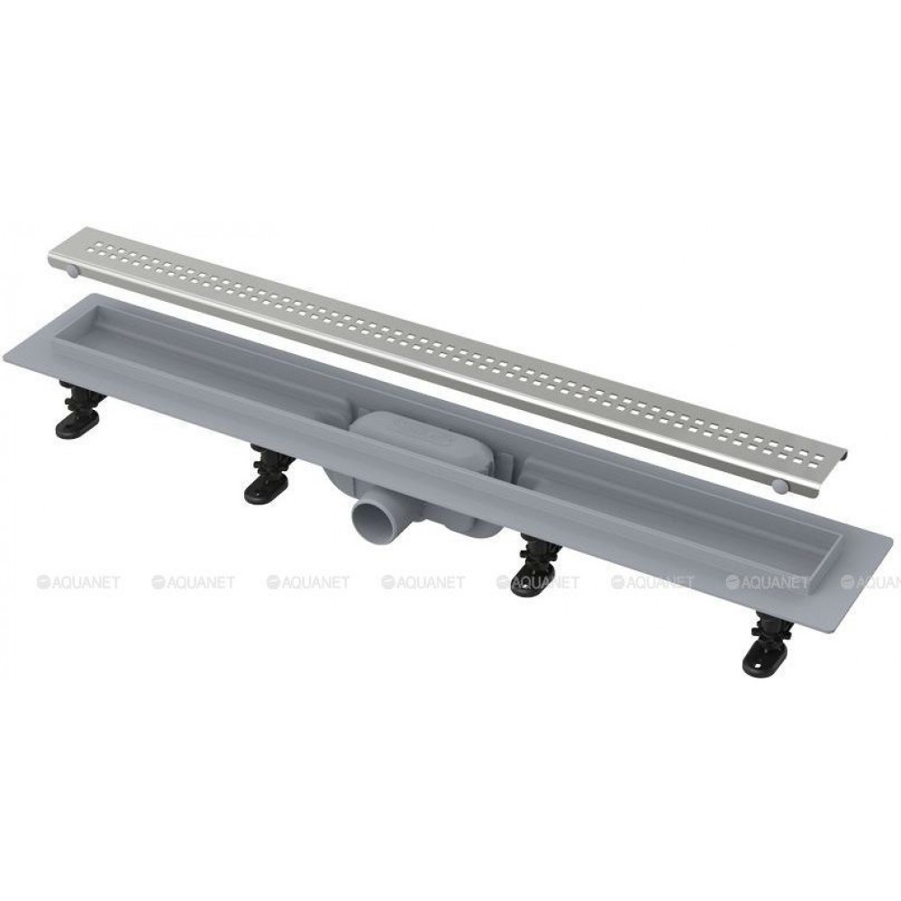 Водоотводящий желоб AlcaPlast Simple с порогами 550 мм APZ9-550M