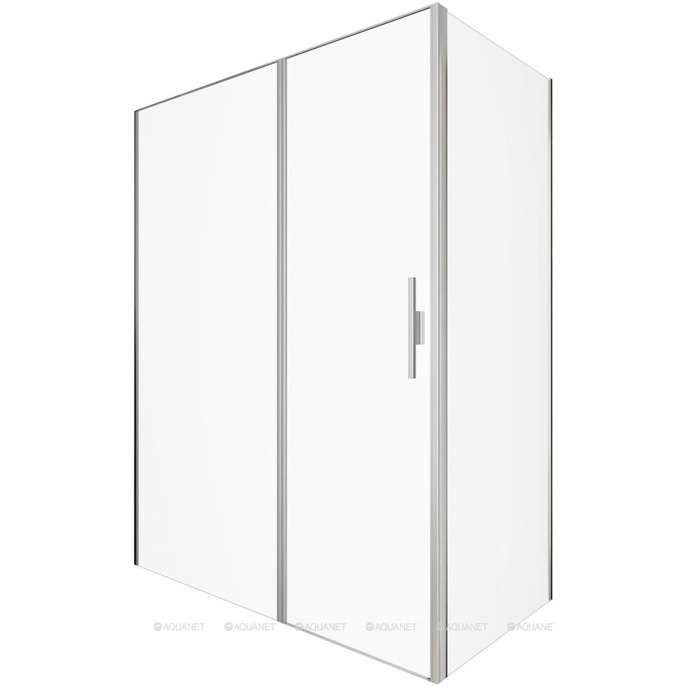 Душевое ограждение Allen Brau Priority 1600х900 мм 8 мм серебро браш 3.31038.BA/3.31044.BA