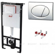 Комплект инсталляции AlcaPlast AM101/1120-3:1 RU M70-0001 с белой кнопкой