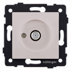ТВ-розетка и SAT-розетка оконечная без рамки Kollinger  REA-020CM