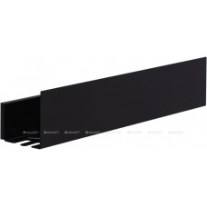 Полка Aquanet Магнум Н 600х120х100 мм черный матовый 00341532 Полка Aquanet Магнум Н 600х120х100 мм черный матовый 00341532