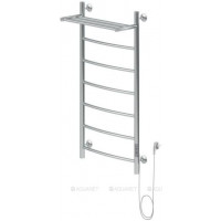 Полотенцесушитель  с полкой Aquanet Romeo 100х50 см ТЭН справа 00281992
