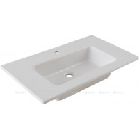 Раковина накладная Allen Brau Fantasy Flat 815х465 мм белый 4.11025.20
