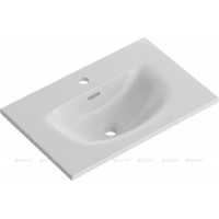Раковина керамическая BelBagno 60 см белая глянцевая BB-8099-3-60