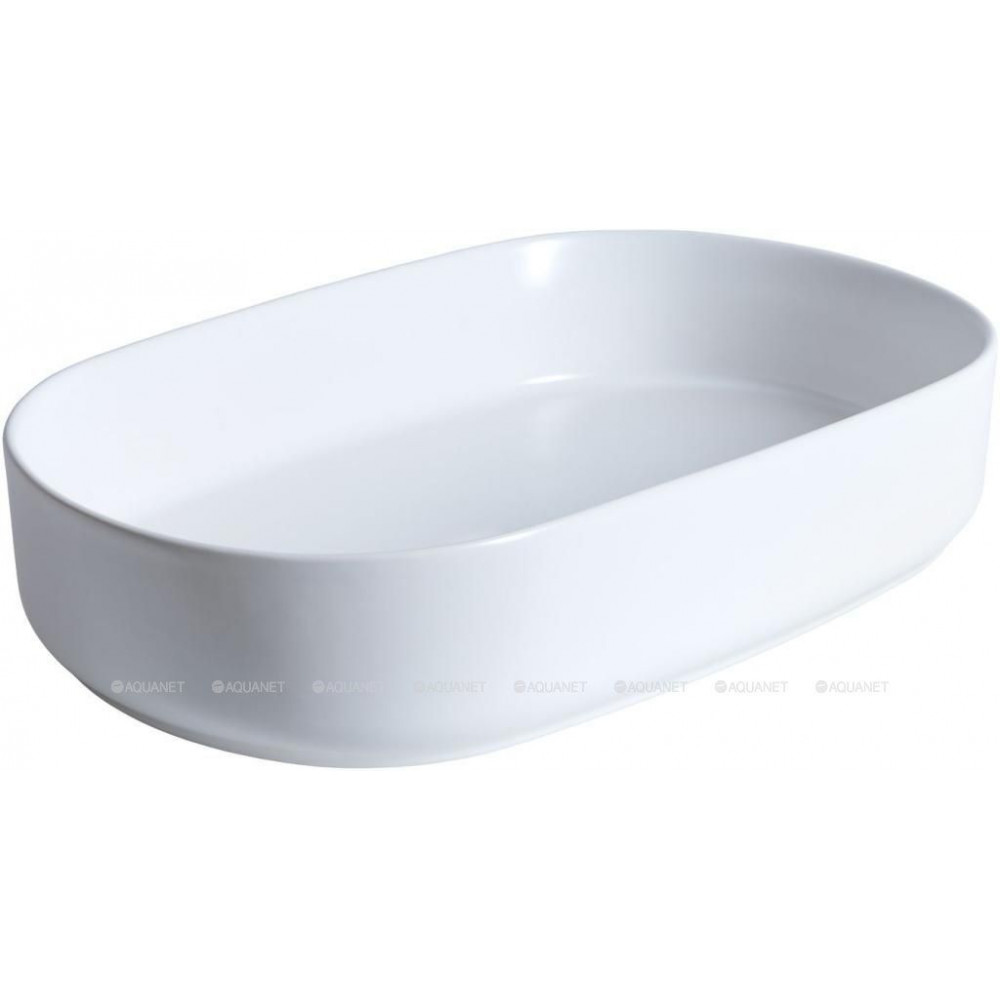 Раковина накладная Allen Brau FANTASY Oval 550x360 мм белый матовый 4.11022.21