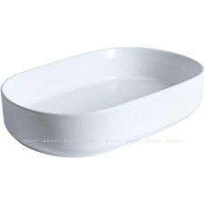 Раковина накладная Allen Brau FANTASY Oval 550x360 мм белый матовый 4.11022.21 Раковина накладная Allen Brau FANTASY Oval 550x360 мм белый матовый 4.11022.21