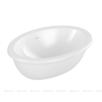 Раковина врезная Villeroy & Boch Loop & Friends 570x410x215 мм с переливом 4A620001