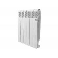 Радиатор алюминиевый Royal Thermo Revolution 500 2.0 6 секций боковое подключение НС-1340190