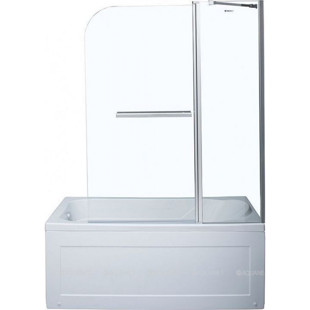 Шторка для ванны Aquanet SG-1200 150x120 см стекло 6 мм прозрачное SG-1200