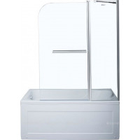 Шторка для ванны Aquanet SG-1200 150x120 см стекло 6 мм прозрачное SG-1200