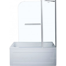 Шторка для ванны Aquanet SG-1200 150x120 см стекло 6 мм прозрачное SG-1200