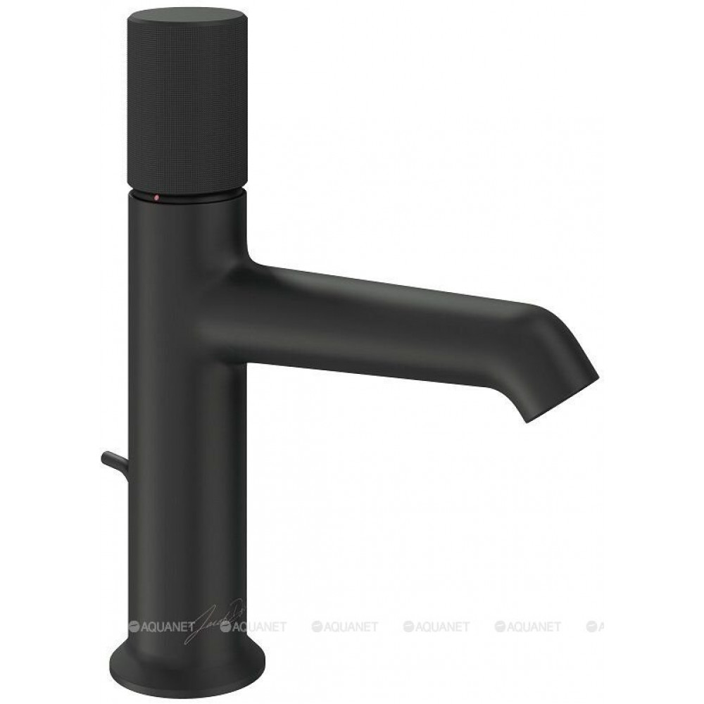 Смеситель для раковины Jacob Delafon Rivoli с донным клапаном матовый черный E24323-BL