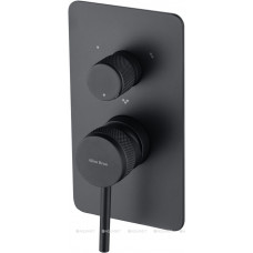 Смеситель встраиваемый Allen Brau Priority X3 на 3 выхода черный матовый 5.31A11-31