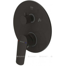 Смеситель встраиваемый Bravat Rhein 2-функциональный черный матовый PB8429564BW-2-ENG