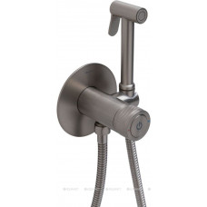 Смеситель с гигиеническим душем Allen Brau Liberty Push key никель 5.33005-BN Смеситель с гигиеническим душем Allen Brau Liberty Push key никель 5.33005-BN