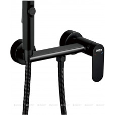Смеситель с гигиеническим душем встраиваемый Haiba HB5516-7 черный HB5516-7