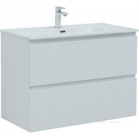 Тумба под раковину Aquanet Джейн 90 (Flat) белый матовый 00335425