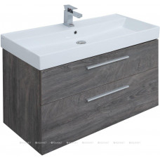 Тумба Aquanet Nova 100 (SLIM SYNERGY) 2 ящика дуб рошелье 00249923 Тумба Aquanet Nova 100 (SLIM SYNERGY) 2 ящика дуб рошелье 00249923