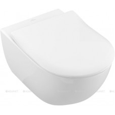 Унитаз подвесной Villeroy & Boch Subway 2.0 370x560 мм с сиденьем 5614R201