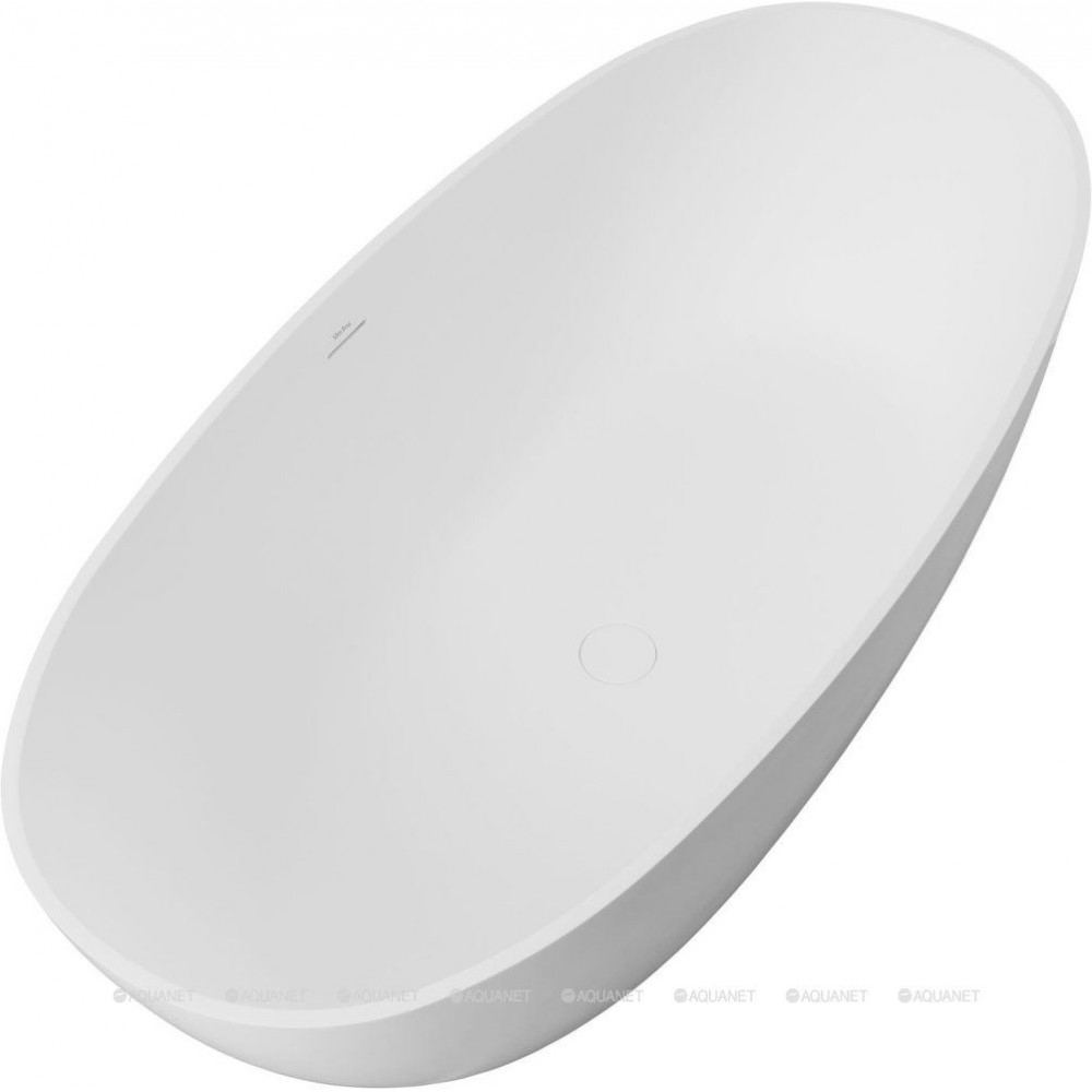 Ванна отдельностоящая Allen Brau Krion Oval 1710х820 мм белый матовый 2.35003.21