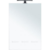 Зеркало Aquanet Lino 60 60 см белый матовый 00253905