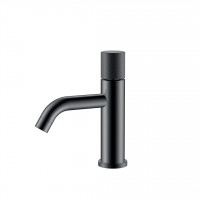 Смеситель для раковины Boheme Stick Spirale излив 13.5 см shine gun metall 121-SGM.4