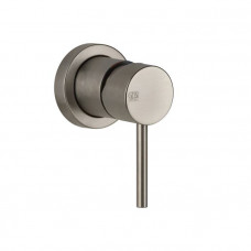 Смеситель для душа встраиваемый Gessi Emporio Via Tortona на 1 выход Finox Brushed Nickel 19712#149