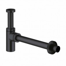 Сифон для раковины Kludi бутылочный 1 1/4 x 32 мм черный матовый 100203900