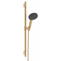 Душевой гарнитур Hansgrohe Raindance Alive Select S 625 мм Ø125 мм шлифованная бронза 24602140